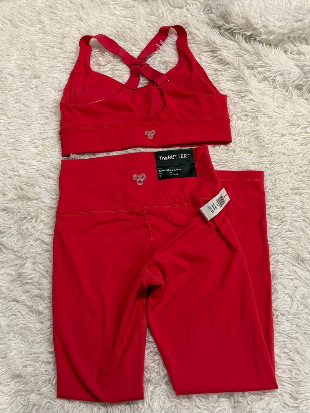 TNAction butter pink workout Set